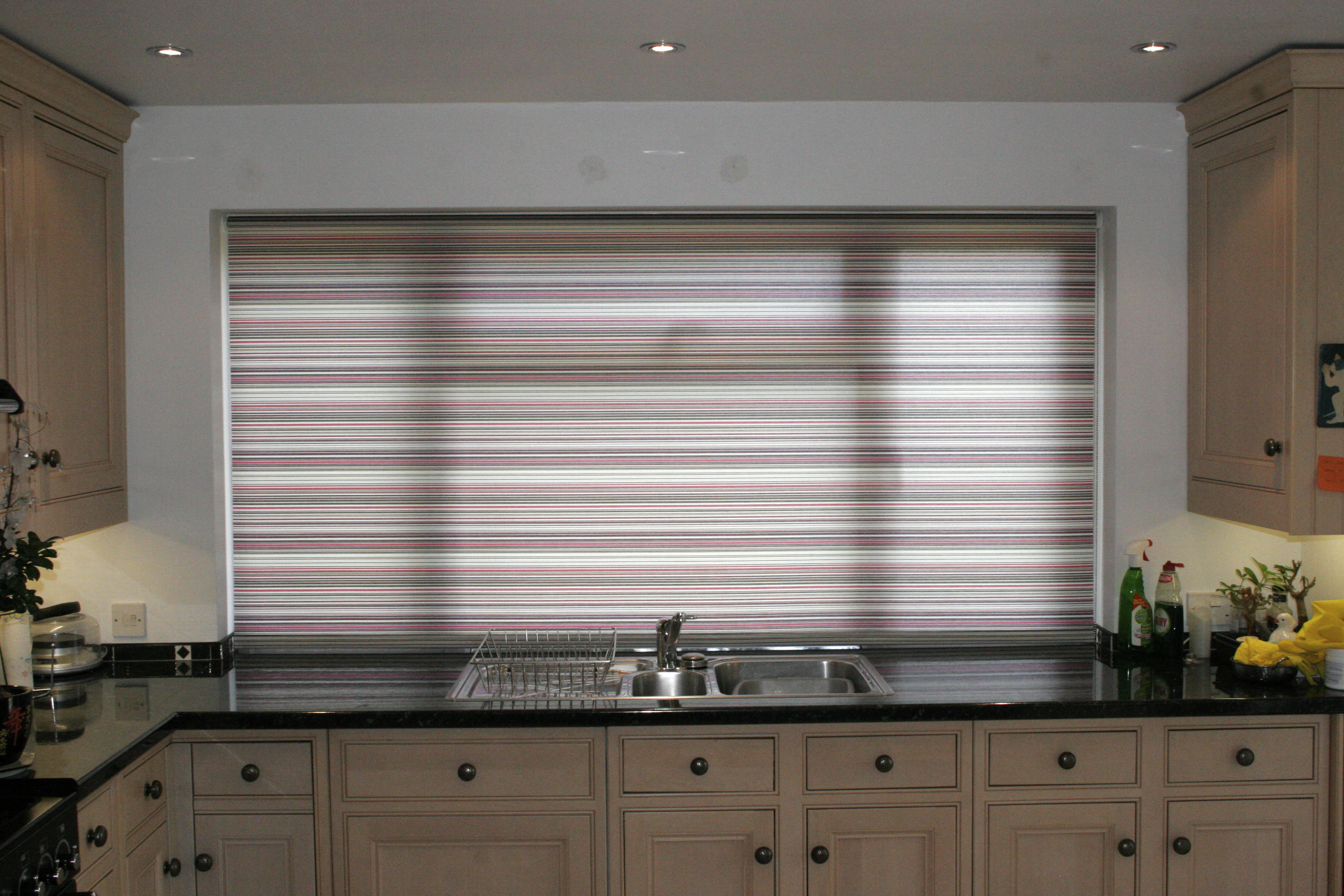 Roller blind fitted in kitchen in Bishops Stortford  - Roller blinds -  Carolina Blinds