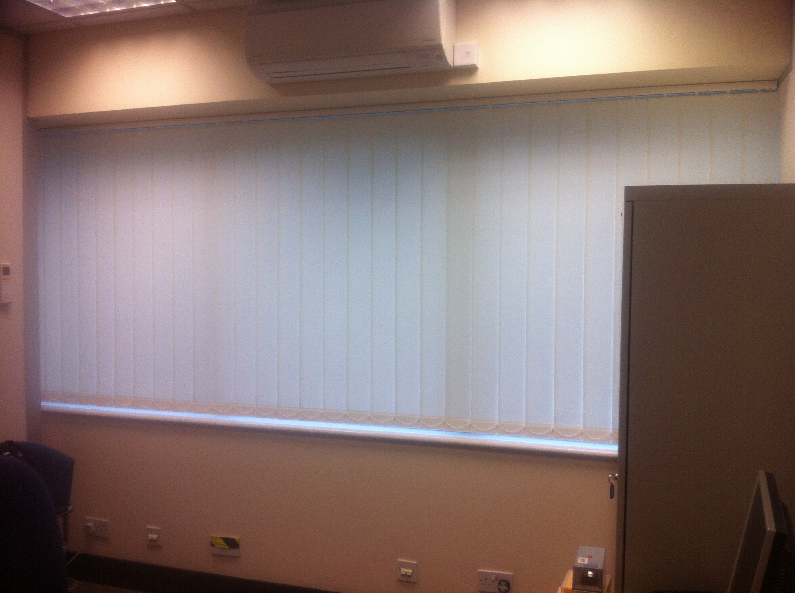 Stephen Austin Offices In Hertford  - Vertical blinds -  Carolina Blinds