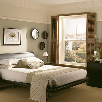 Bi-folding shutters Ideal for larger windows